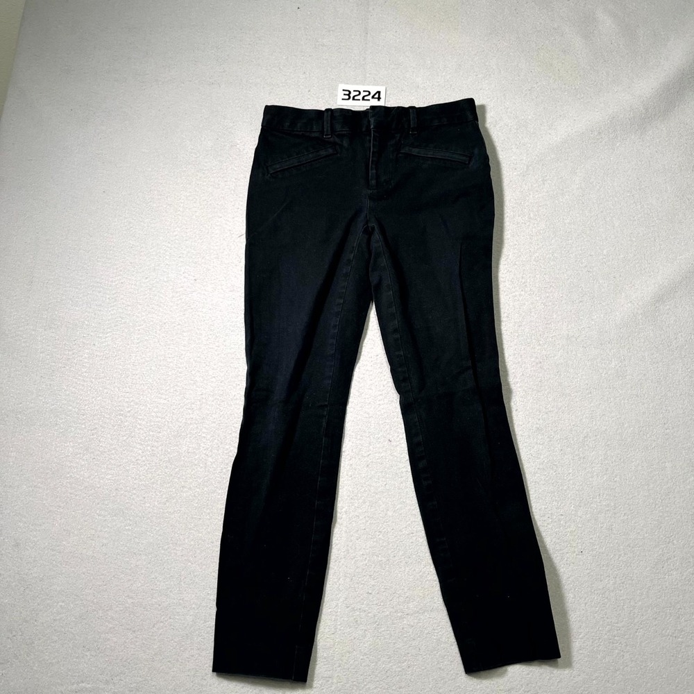 Gap Pants Womens‎ 0R Black Cotton Stretch Pockets Slim Fit Skinny Ankle Outdoor